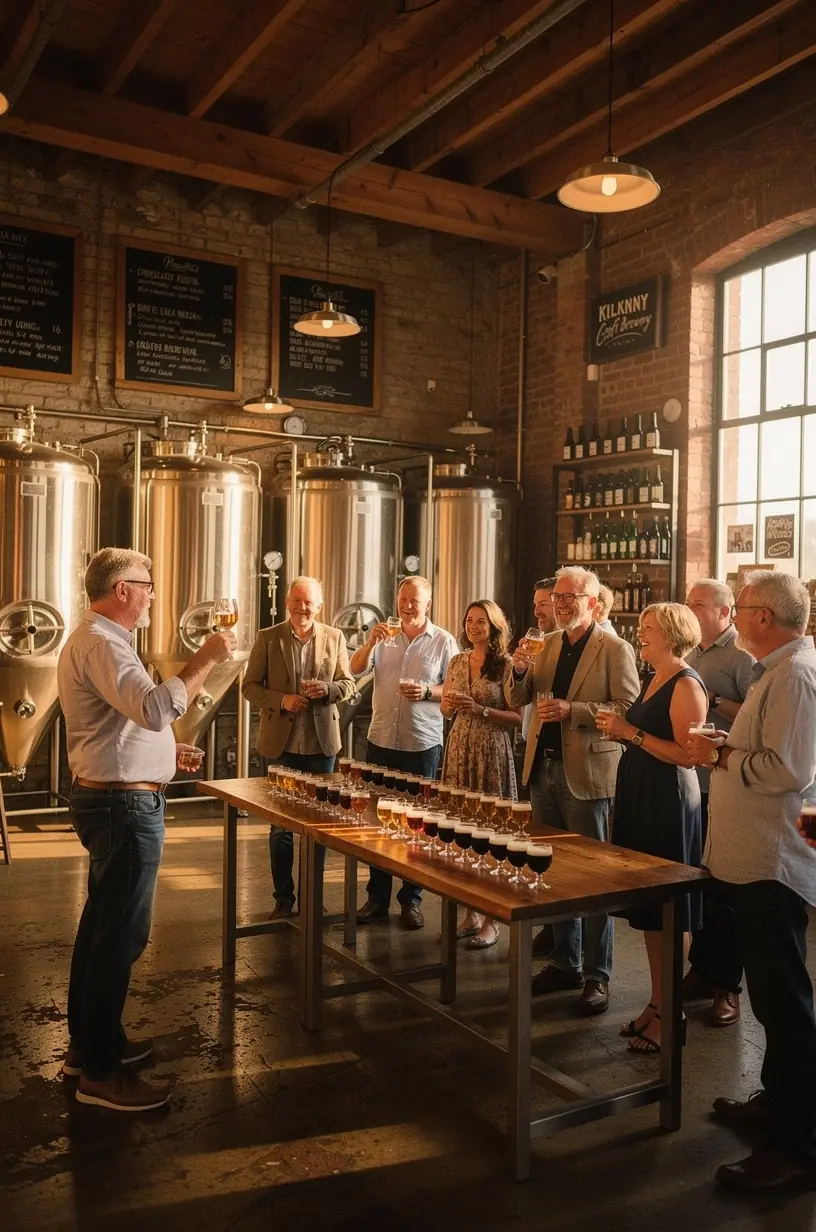 Local farmers' market with fresh produce and vendors